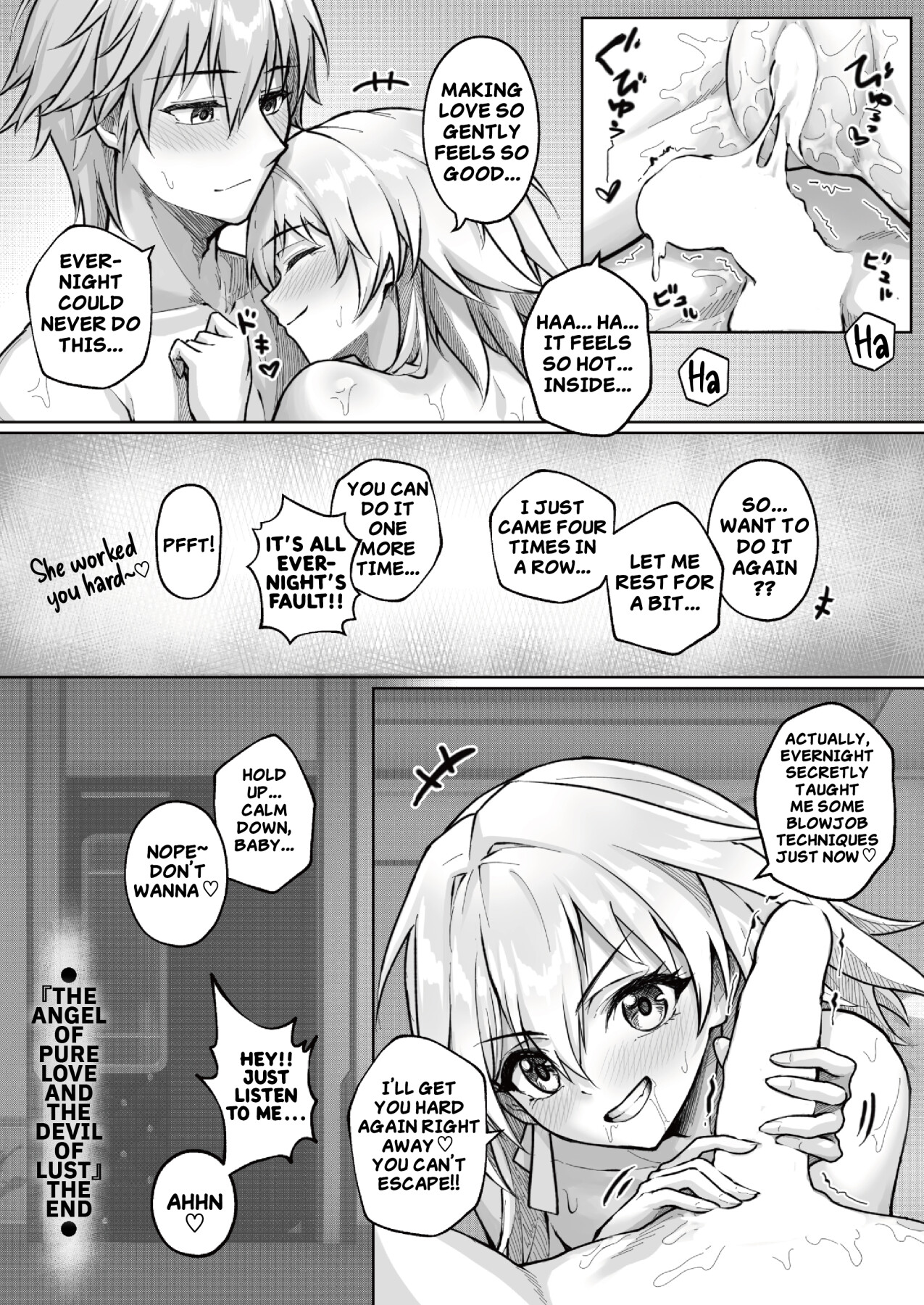 Hentai Manga Comic-The Angel of Pure Love and the Devil of Lust-Read-23